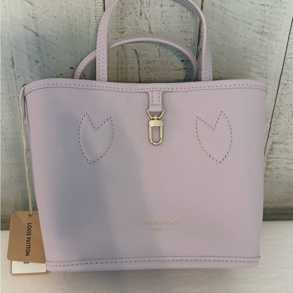 Louis Vuitton Light Purple Tote Bag